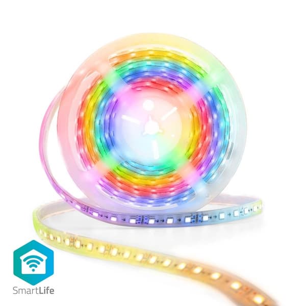 SmartLife LED-Stripe | Wi-Fi | Multifarge | SMD | 5.00 m | IP65 | 2700 K | 960 lm | Android™ / IOS