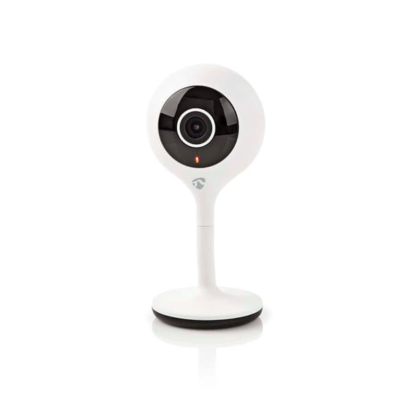 SmartLife Innendørs kamera | Wi-Fi | Full HD 1080p | Cloud Storage (valgfritt) / microSD (ikke inkludert) | Med bevegelses sensor | Nattsyn | Hvit