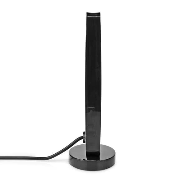 innendørs antenne | Aktiv | FM / UHF / VHF | Mottaksområde: 0-15 km | LTE700 | Forsterkning: 28 dB | ABS | Sort
