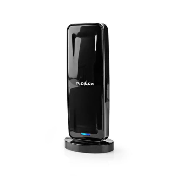 innendørs antenne | Aktiv | FM / UHF / VHF | Mottaksområde: 0-15 km | LTE700 | Forsterkning: 28 dB | ABS | Sort