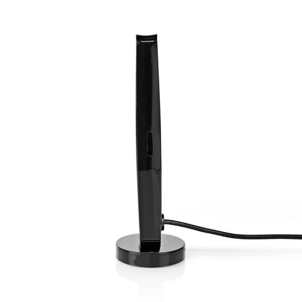 innendørs antenne | Aktiv | FM / UHF / VHF | Mottaksområde: 0-15 km | LTE700 | Forsterkning: 28 dB | ABS | Sort