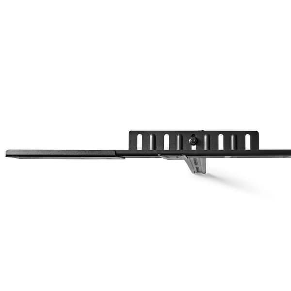 Soundbar Mount | Kompatibel med: Universell | Festet til TV-en | 10 kg | Dybde justering | Stål | Sort