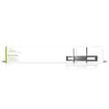 Miniatyrbillede 6 af 6: Fast TV Vægbeslag | 60-100 " | Maksimal vægt: 75 kg | Minimum vægafstand: 30.5 mm | Metal / Stål | Sort