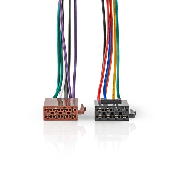 ISO sovitinkaapeli | ISO yhteensopivuus: Standardi | 0.15 m | Pyöreä | PVC | Laatikko