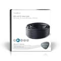 Pikkukuva 3 / 3: CCTV kaapeli | BNC / DC | 50.0 m | Pyöreä | PVC | Musta | Pakkaus