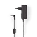 Miniatyrbilde 1 av 2: CCTV Power Adapter | 2.0 A | 12 V DC | 5.5 x 2.1 mm Han | Hann | 1.50 m | Sort