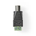Miniatyrbilde 4 av 5: CCTV Security Connector | 2-veis terminalblokk | DIN Hun | Hunn | Grøn / Sort
