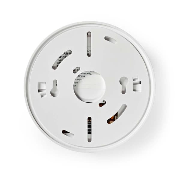 Kulilte alarm | Batteri | Batteri levetid op til: 5 År | Med pause-knap | Med testknap | 85 dB | Hvid