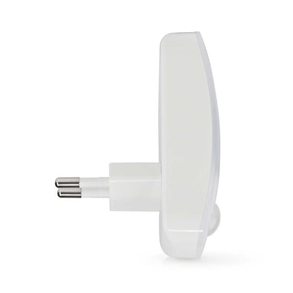 Plug-In LED Yövalo | Liiketunnistin | 0.55 W | 11 lm | Lämmin Valkoinen