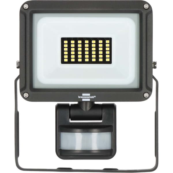 LED Spotlight JARO 3060 P (LED flomlys for veggmontering for utendørs IP65, 20W, 2300lm, 6500K, med bevegelsesdetektor)