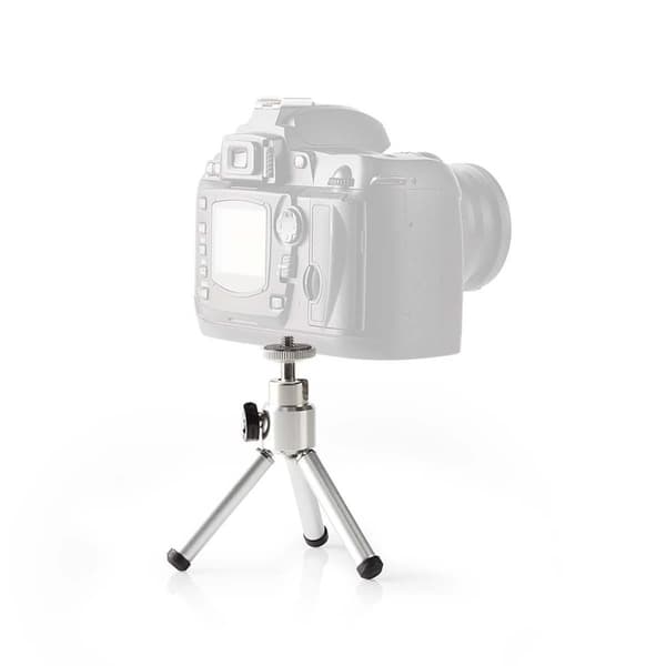 Stativ | Maksimal belastningskapacitet: 0.8 kg | Minimum arbejdshøjde: 11 cm | Maksimal arbejdshøjde: 14.5 cm | 1 Segment | Kuglehoved | Rejsetaske in