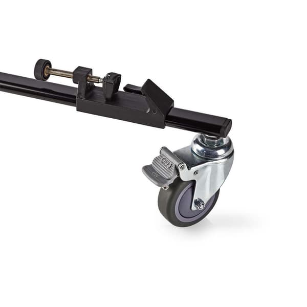 tripod Dolly | Maksimal lastekapasitet: 20.0 kg | Tripod diameter område: 29.0 mm | Reiseveske inkludert | Benlås | Aluminium | Sort