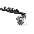 Miniatyrbilde 4 av 5: tripod Dolly | Maksimal lastekapasitet: 20.0 kg | Tripod diameter område: 29.0 mm | Reiseveske inkludert | Benlås | Aluminium | Sort