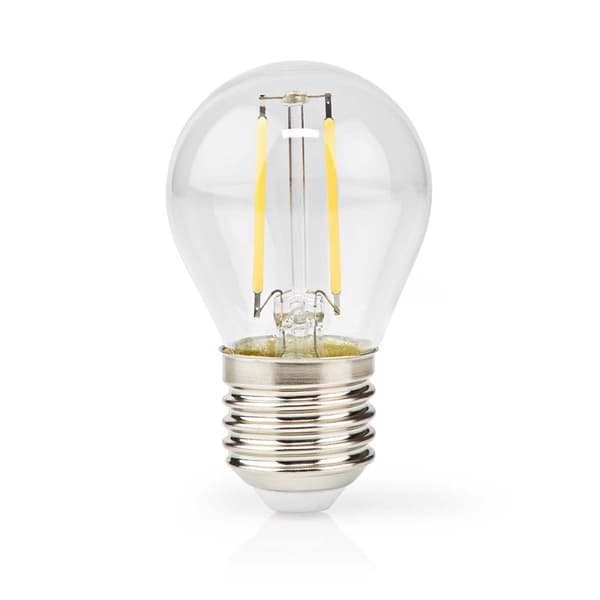 LED lyspære E27 | G45 | 4.5 W | 470 lm | 2700 K | Dimbar | Varm Hvit | Retro Style | 1 stk.