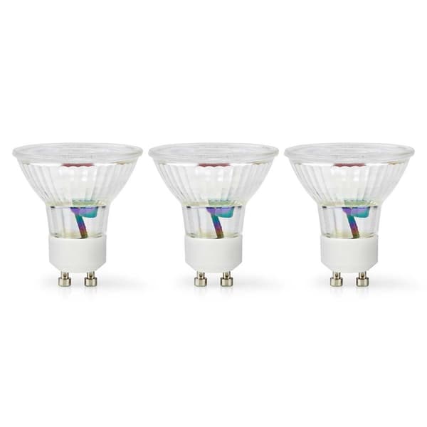 LED Lamppu GU10 | Spot | 4.5 W | 345 lm | 2700 K | Lämmin Valkoinen | Retrotyylinen | 3 kpl