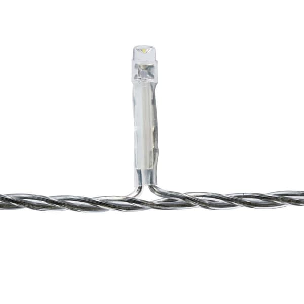 Dekorativa Istapps ljus | 180 LED's | Kall Vit | 5.90 m | Ljuseffekter: 7 | Strömadapter