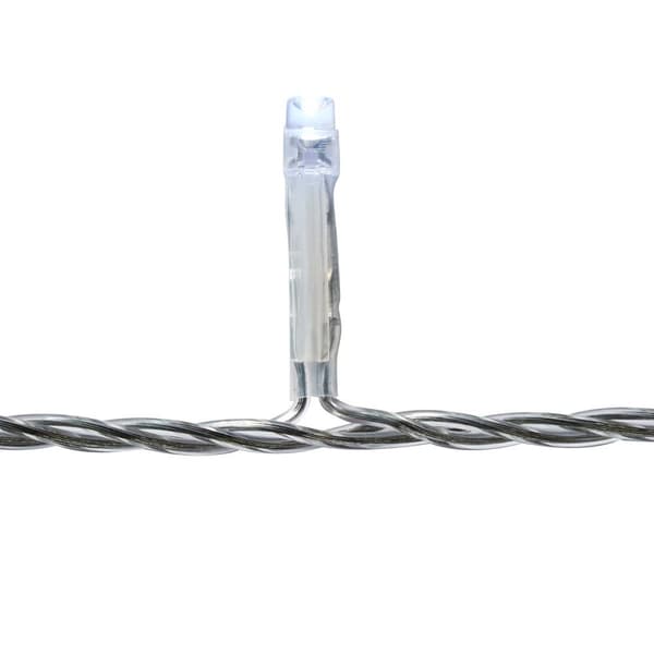 Dekorativa Istapps ljus | 360 LED's | Kall Vit | 9.00 m | Ljuseffekter: 7 | Strömadapter