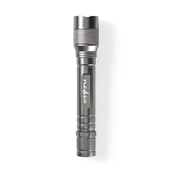 LED lommelykt | Batteri drevet | 3 V DC | 3 W | 2x AA/LR6 | Nominell lysfluks: 150 lm | Lysrekkevidde: 120 m | Strålevinkel: 46.1 °