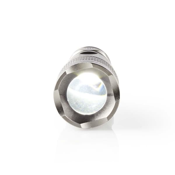 LED lommelykt | Batteri drevet | 4.5 V DC | 5 W | 3x AAA/LR03 | Nominell lysfluks: 330 lm | Lysrekkevidde: 200 m | Strålevinkel: 48 °