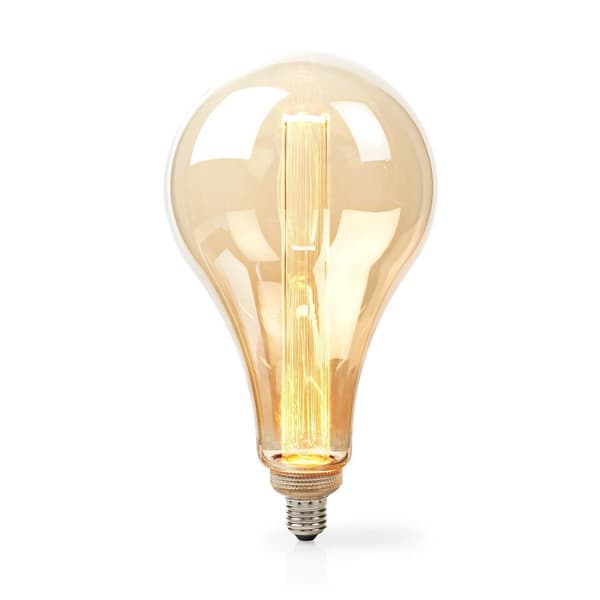 LED Glödlampa E27 | PS165 | 3.5 W | 120 lm | 1800 K | Dimbar | Med guld finish | Retrostil | 1 st.