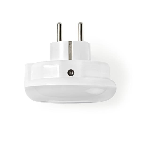 Plug-In LED Night Light | Dag/natt sensor | 3680 W | 10 lm | Blå / Grøn / Hvit