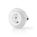 Miniatyrbilde 5 av 9: Plug-In LED Night Light | Dag/natt sensor | 3680 W | 10 lm | Blå / Grøn / Hvit
