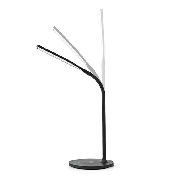 LED-lampe med trådløs oplader | Dimmer - Til produkt | LED / Qi | 10 W | Med dæmpning | Cool Hvid / Naturlig Hvid / Varm Hvid | 2700 - 6500 K