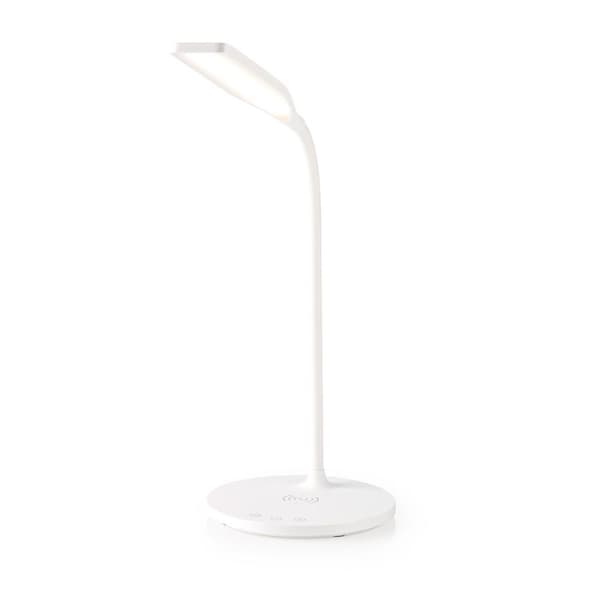 LED-lampe med trådløs lader | Dimmer - På produkt | LED / Qi | 10 W | Med dimming | Kald Hvit / Natural Hvit / Varm Hvit | 2700 - 6500 K Hvit