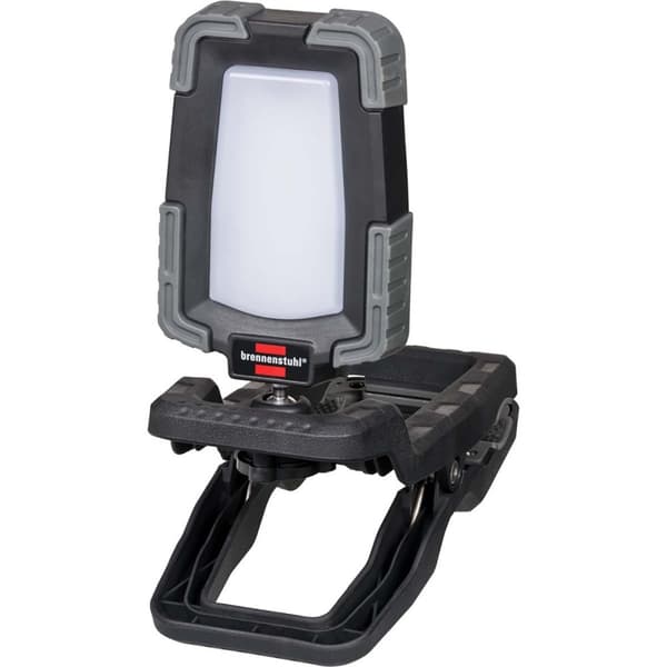 Klembar LED-arbeidslampe 1050 MA (batteri LED-arbeidslampe 10W, 950lm, IP65, 12 timers brenntid, konstruert i Tyskland)