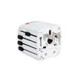 Miniatyrbillede 7 af 8: MUV USB (2xA) Kompakt 2-polet verdensrejseadapter med 2 integrerede USB-porte