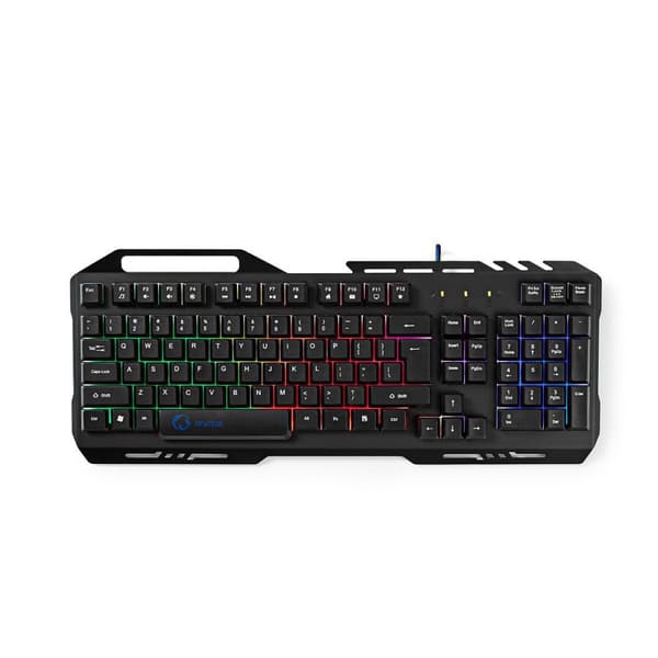 Wired Gaming Keyboard | USB 2.0 | Membrantaster | LED | US International | USA Layout | USB-Strøm | Strømkabel lengde: 1.50 m | Gaming