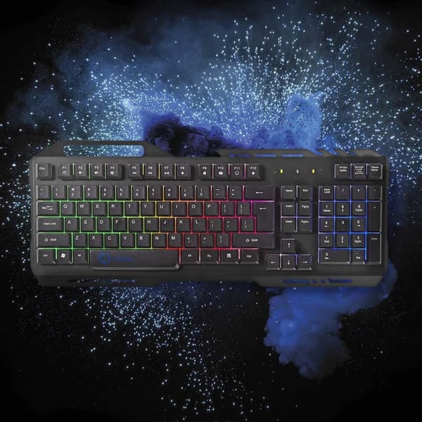 Wired Gaming Keyboard | USB 2.0 | Membrantaster | LED | US International | USA Layout | USB-Strøm | Strømkabel lengde: 1.50 m | Gaming