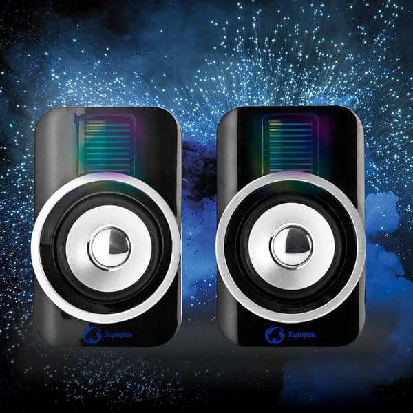 Gaming högtalare | Högtalarkanaler: 2.0 | USB ström | 3.5 mm Hane | 30 W | RGB | Volymkontroll