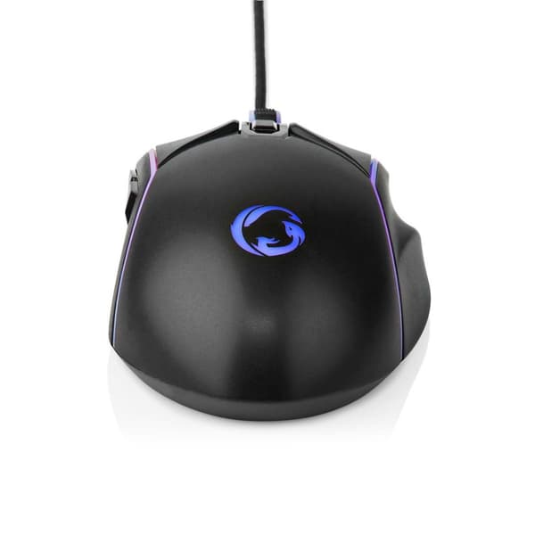 Gaming Mouse | Kabel | 800 / 1200 / 2400 / 3200 / 4800 / 7200 dpi | Justerbar DPI | Antal knapper: 6 | Højrehåndet | 1.50 m | LED