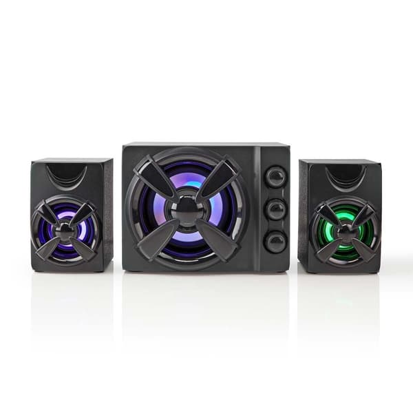Gaming Højttaler | Højttalerkanaler: 2.1 | USB Drevet | 3.5 mm Hanstik | 33 W | LED | Volumenkontrol