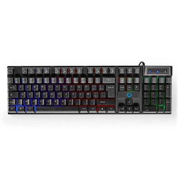 Gaming Combo Kit | 5-i-1 | Tastatur, headset, mus og musematte | Sort | AZERTY | FR Layout