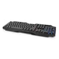 Pikkukuva 5 / 9: Pelinäppäimistö Langallinen | USB Type-A | Kalvonäppäiminä | LED | QWERTY | ND Näppäinasettelu | USB Virta | Virtakaapelin pituus: 1.30 m | Multimedia