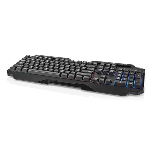 Pelinäppäimistö Langallinen | USB Type-A | Kalvonäppäiminä | LED | QWERTY | Yhdysvaltain Näppäinasettelu | USB Virta | Virtakaapelin pituus: 1.30 m |