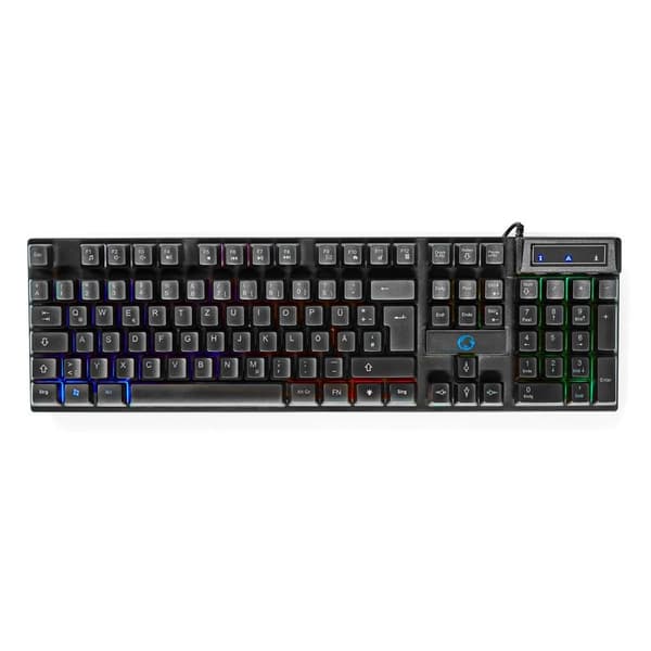 Gaming Combo Kit | 5-i-1 | Tastatur, headset, mus og musematte | Sort | QWERTZ | DE Layout