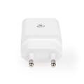 Miniatyrbillede 4 af 8: Vægoplader | 12 W | Hurtigopladningsfunktion | 1x 2.4 A A | Antal output: 1 | USB-A | Lightning 8-Pin (Loose) kabel | 1.00 m | Single Voltage Output