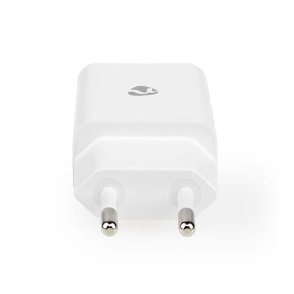 Vægoplader | 12 W | Hurtigopladningsfunktion | 1x 2.4 A A | Antal output: 1 | USB-A | Lightning 8-Pin (Loose) kabel | 1.00 m | Single Voltage Output