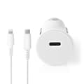 Miniatyrbild 3 av 9: Billaddare | 20 W | 1.67 / 2.22 / 3.0 A | Antal utgångar: 1 | Port typ: USB-C™ | Lightning 8-Pin (Lös) Kabel | 1.0 m | Automatiskt val av Spänning