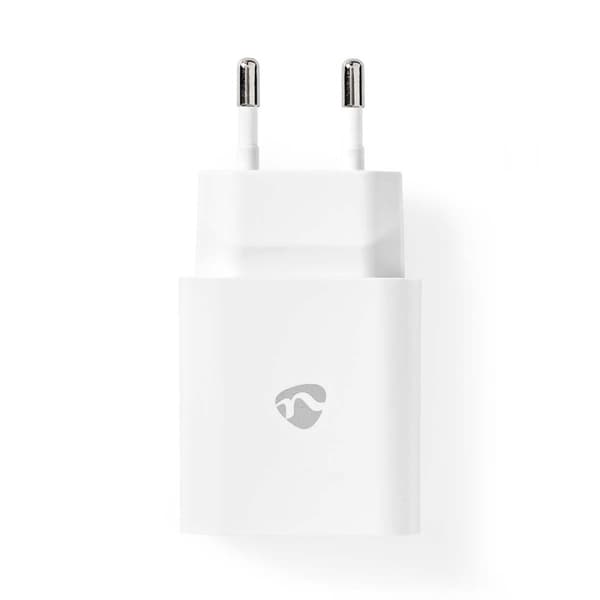 Vægoplader | 20 W | Hurtigopladningsfunktion | 1.67 A / 2.22 A / 3.0 A | Antal output: 1 | USB-C™ | Lightning 8-Pin (Loose) kabel | 1.00 m | Automatis