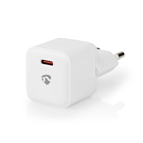 Väggladdare | 20 W | Snabbladdnings funktion | 1.67 A / 2.22 A / 3.0 A | Antal utgångar: 1 | USB-C™ | Automatiskt val av Spänning