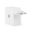 Miniatyrbillede 5 af 6: Vægoplader | 100 W | GaN | Hurtigopladningsfunktion | 3.0 / 5.0 A | Antal output: 1 | USB-C™ | Automatisk Valgt Spænding