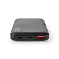 Miniatyrbillede 3 af 9: Powerbank | 10000 mAh | 1.5 / 2.0 / 3.0 A | Antal output: 2 | Output tilslutning: 1x USB-A / 1x USB-C™ | Input forbindels: 1x Micro USB / 1x USB-C™ |