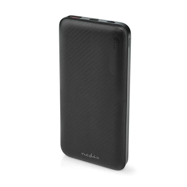 Powerbank | 10000 mAh | 1.5 / 2.0 / 3.0 A | Antal output: 2 | Output tilslutning: 1x USB-A / 1x USB-C™ | Input forbindels: 1x Micro USB / 1x USB-C™ |