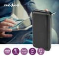 Miniatyrbilde 2 av 9: Power Bank | 20000 mAh | 1.5 / 2.0 / 3.0 A | Antall utganger: 2 | Utgangstilkobling: 1x USB-A / 1x USB-C™ | Inngangstilkobling: 1x Micro USB / 1x USB-