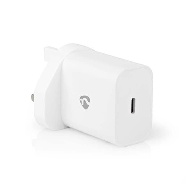 Vægoplader | 20 W | Hurtigopladningsfunktion | 1.67 A / 2.22 A / 3.0 A | Antal output: 1 | USB-C™ | Automatisk Valgt Spænding