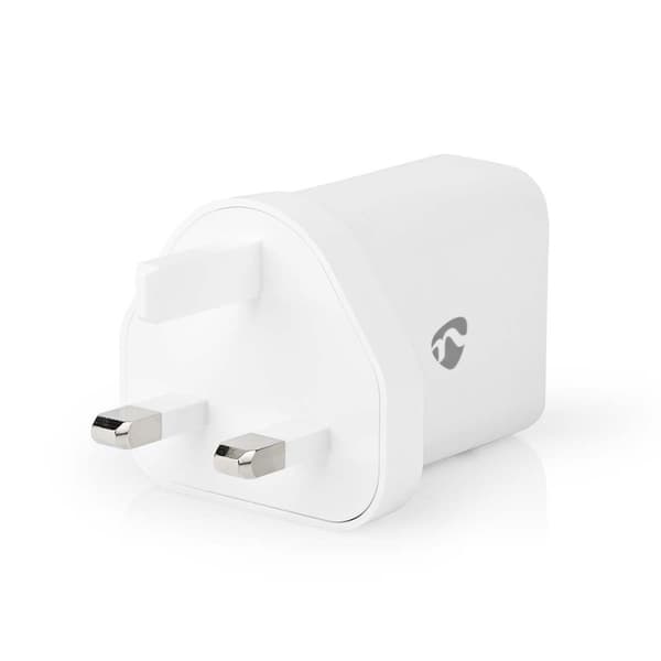 Vægoplader | 20 W | Hurtigopladningsfunktion | 1.67 A / 2.22 A / 3.0 A | Antal output: 1 | USB-C™ | Automatisk Valgt Spænding